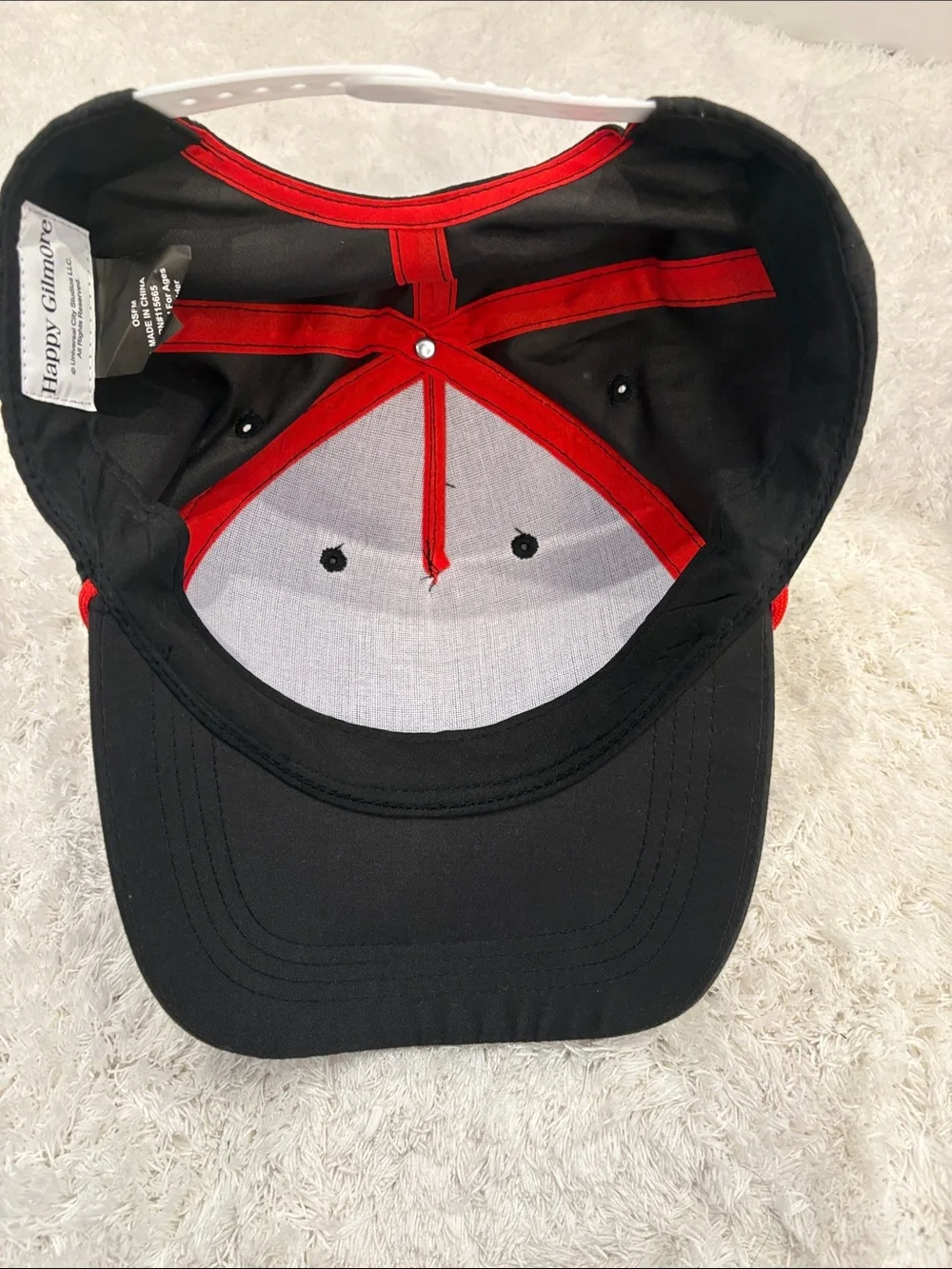 New! Happy Gilmore Black Baseball Cap
